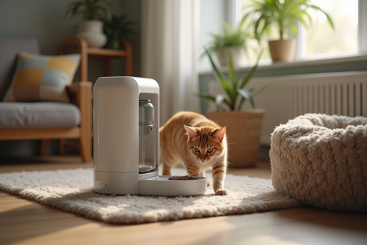 distributeur chat
