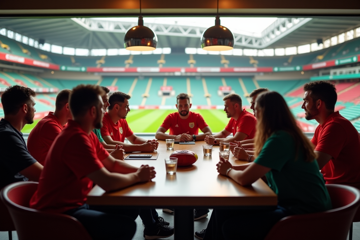 supporters rugby